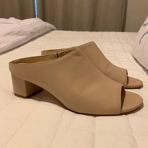 Charles by Charles David mule / slip on block heel